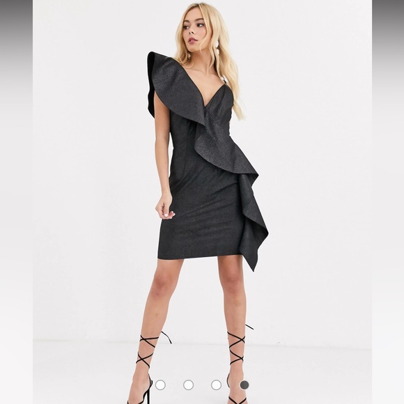 ASOS Little Mistress Sculpted Mini Pencil Dress - Picture 3 of 3